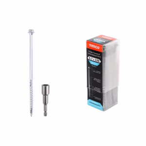 Timber & Landscaping Screw 6.7 x 150 Hex Head Stainless Steel | Tube of 25