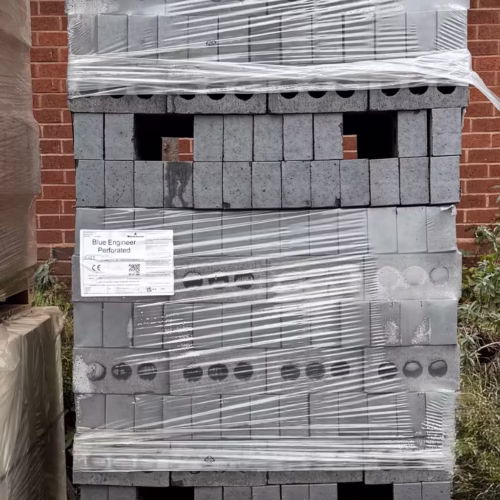 Wienerberger Blue Engineering Brick 65mm Perforated K209