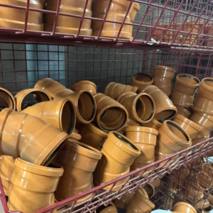 15 Degree Double Socket Bend  | 110mm Underground Drainage