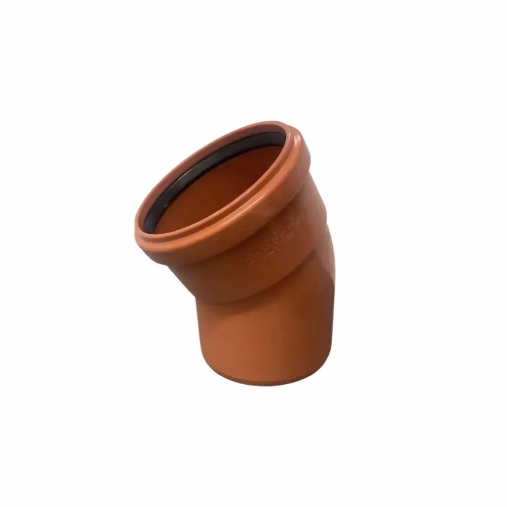 30 Degree Single Socket Bend | 110mm Underground Drainage