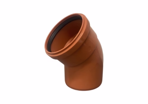 45 Deg. Single Socket Bend Underground 110mm