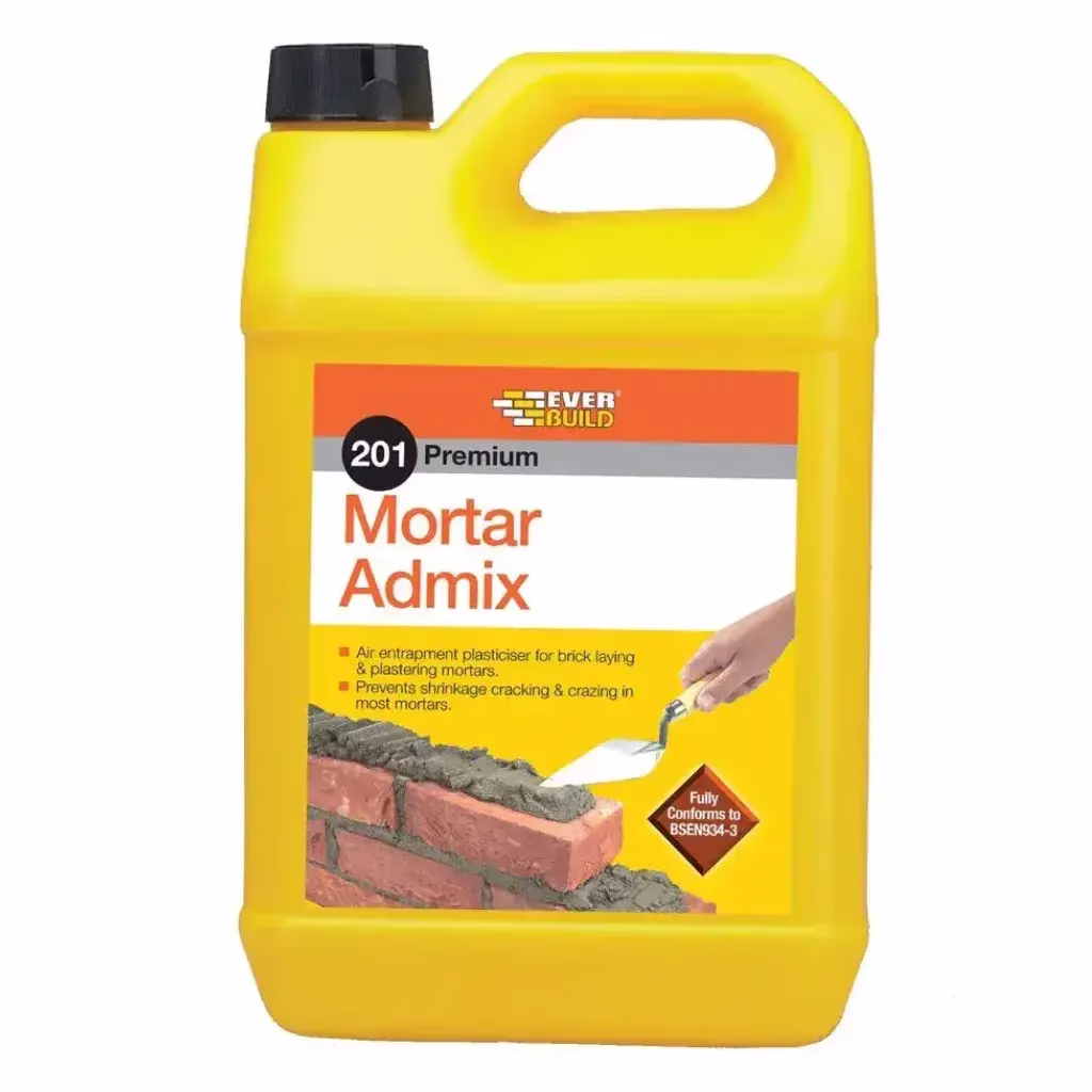 Everbuild 201 Mortar Admix Plasticiser 5Ltr