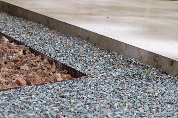 perfect concrete slab made using building sand